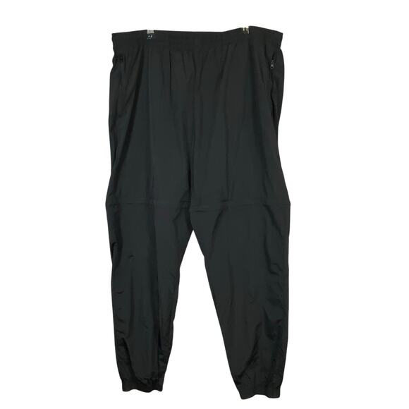 Alo Yoga Other - Alo Joggers Black Nylon Lightweight Convertible Pants Mens XL